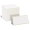 Better Office Products 100 Pack Gold Metallic Border Place Cards, 2in. x 3.5in. Folded Table Tent Cards, 100PK 64646 - alternate 1